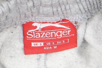 Slazenger Men's Grey Sweat Shorts Size S Elastic Waist Sportswear