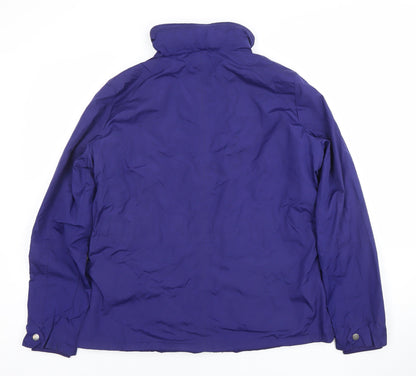Womens UK Size 14 St. Bernard for Dunnes Stores Blue Parka Coat
