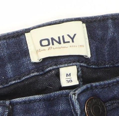 ONLY Women's Blue Skinny Stretch Denim Jeans M 30in