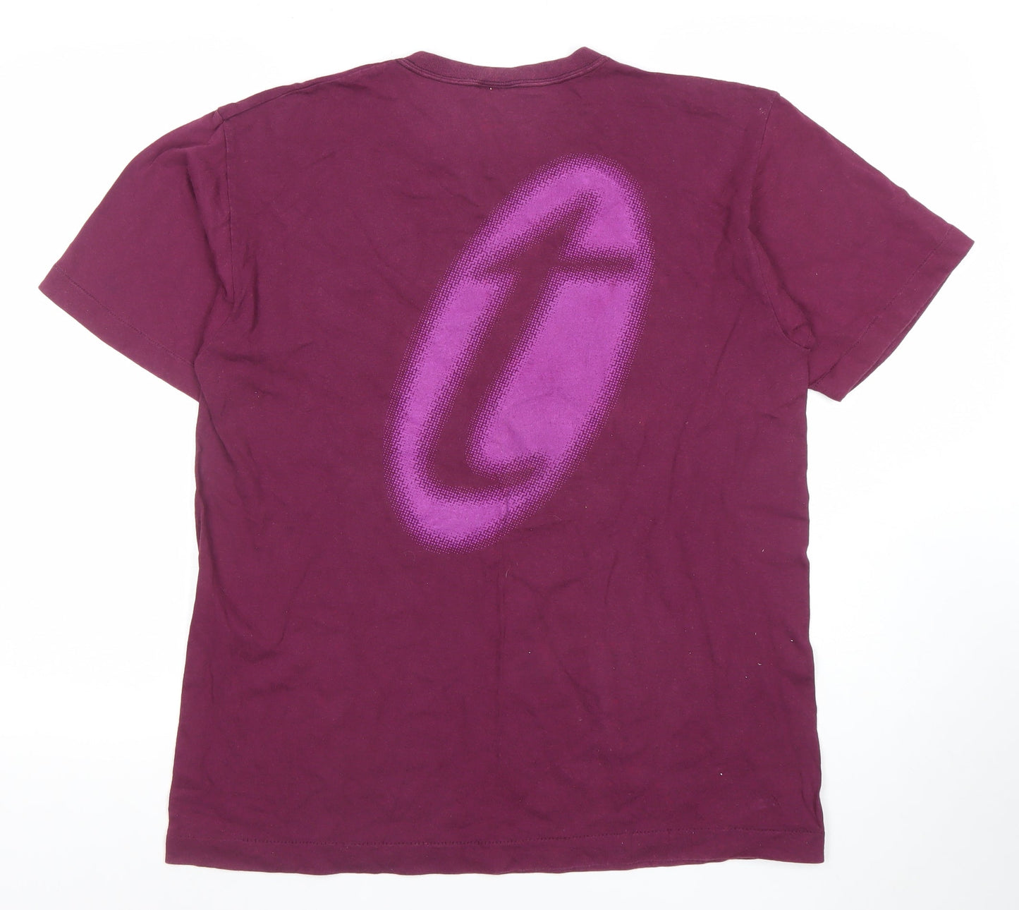 Warner Bros Studio Store Tweety Purple Graphic Men's Large Cotton T-Shirt