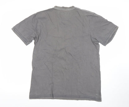 Mens UK Size M DOMYOS Grey  T-Shirt