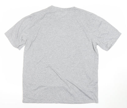 Shop Icelandic Men's Grey L Flag Graphic Cotton T-Shirt