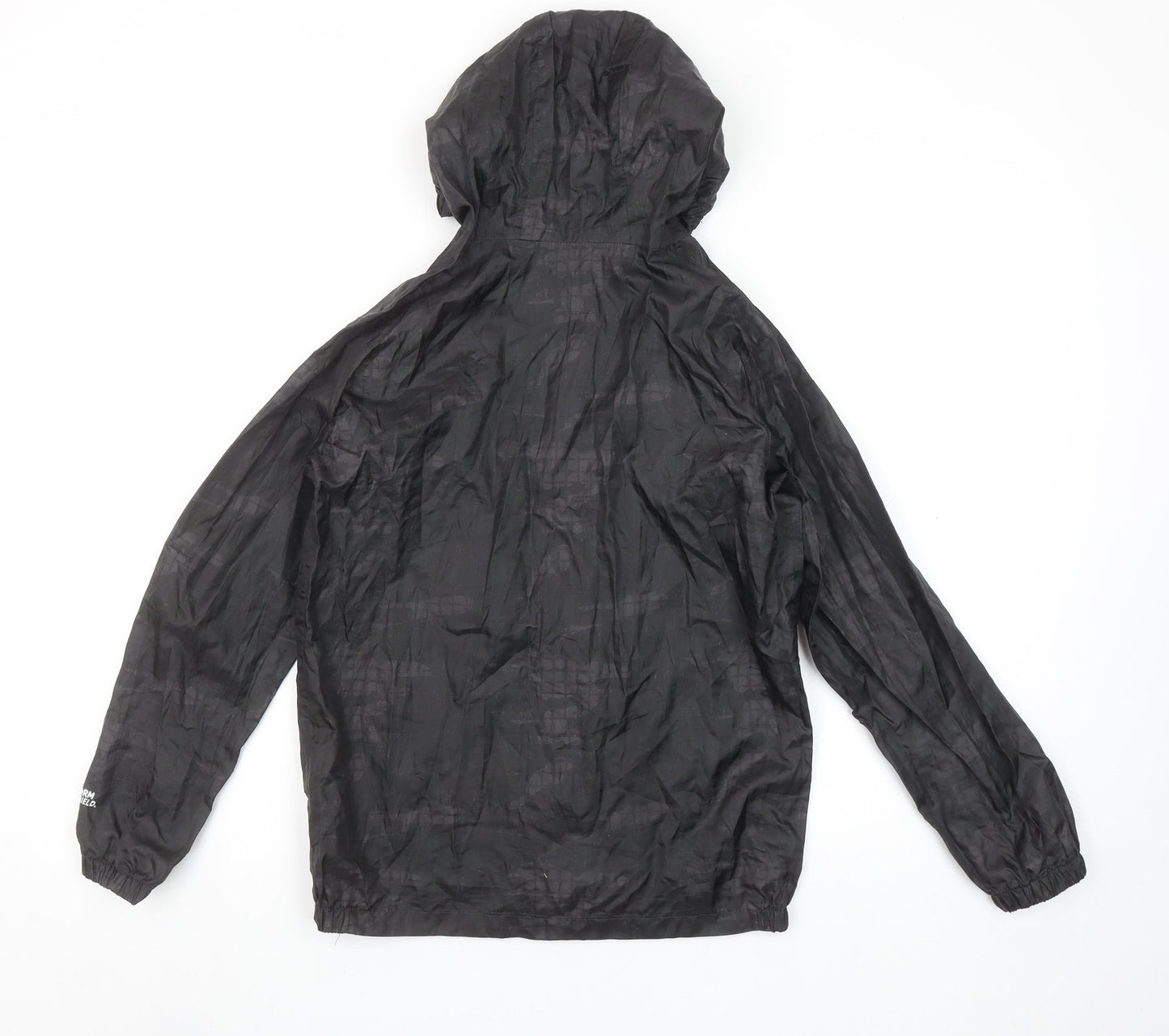 Boys UK Size 9-10 Years Peter Storm Black Rain Coat