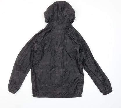 Boys UK Size 9-10 Years Peter Storm Black Rain Coat