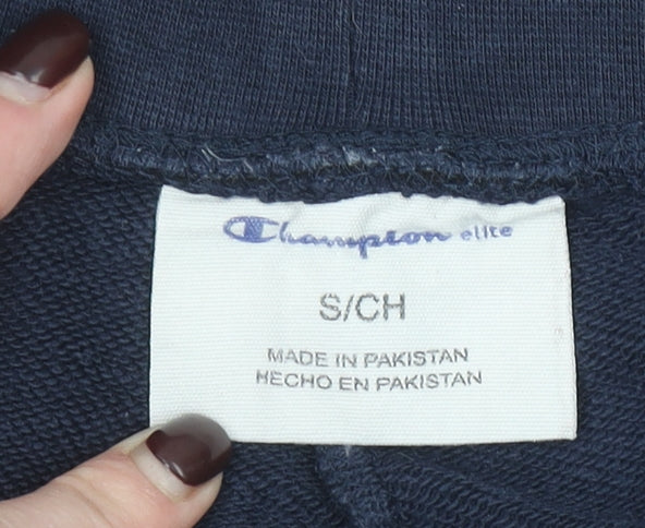 Champion Men's Blue Jogger Sweatpants Small Regular Fit Fleece