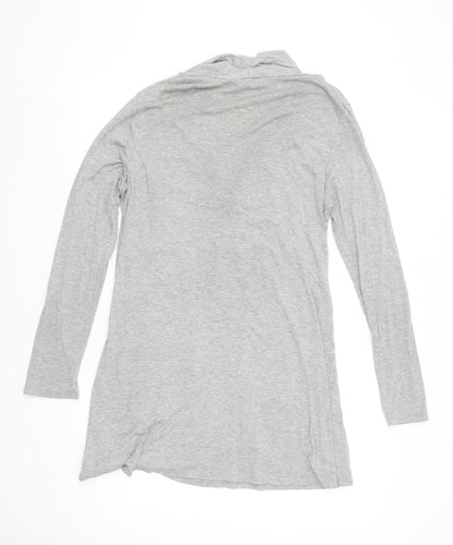 Womens UK Size M Wallis Grey Tunic Blouse