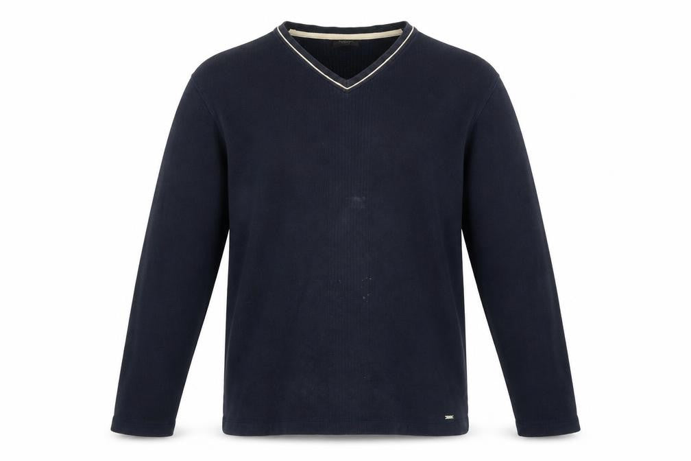 Mens UK Size L NEXT Blue Pullover Jumper