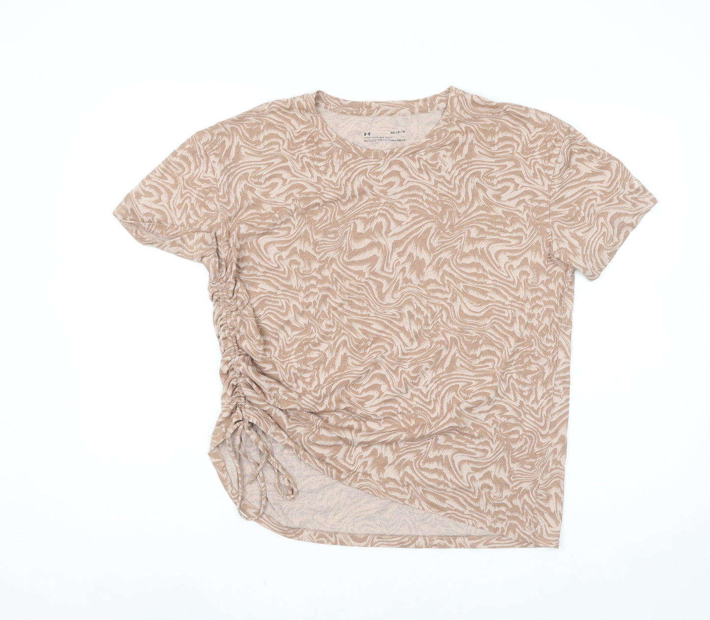 Womens UK Size M Under armour Beige Basic T-Shirt