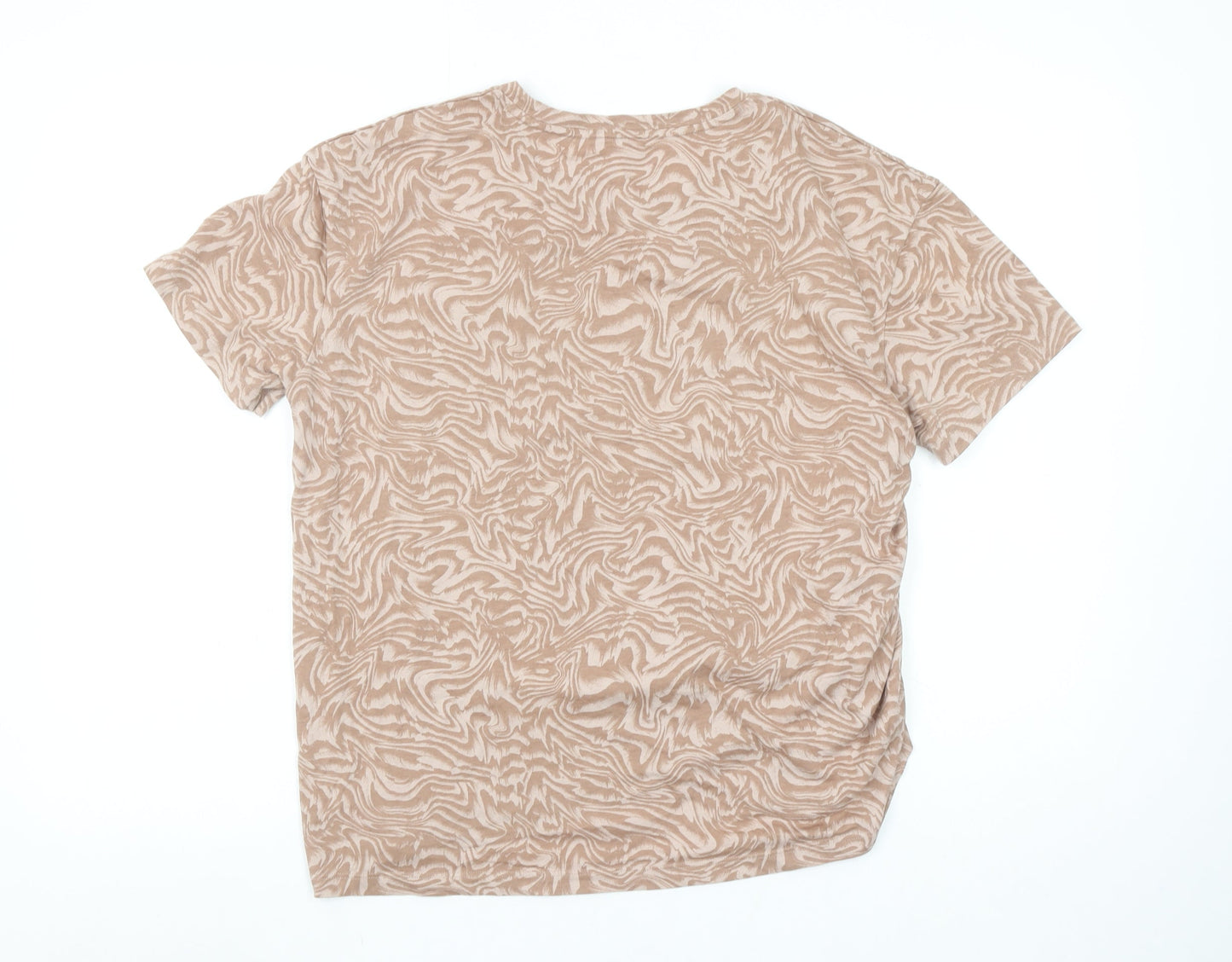 Womens UK Size M Under armour Beige Basic T-Shirt