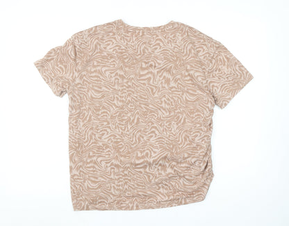 Womens UK Size M Under armour Beige Basic T-Shirt
