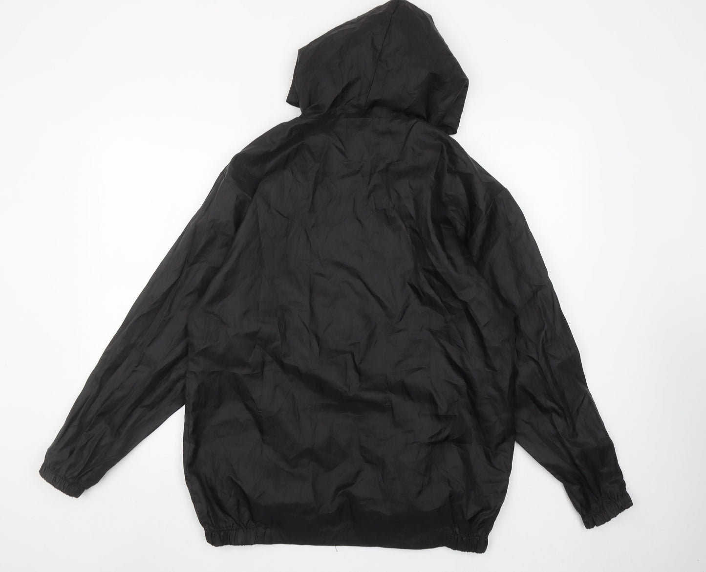 Arctic Storm Men Black S Hooded Windbreaker Jacket Lightweight