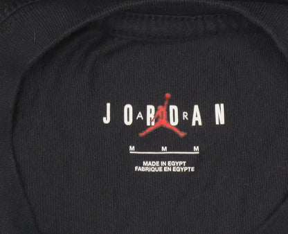 Jordan Men's Black Crew Neck Short Sleeve Sports T-Shirt M