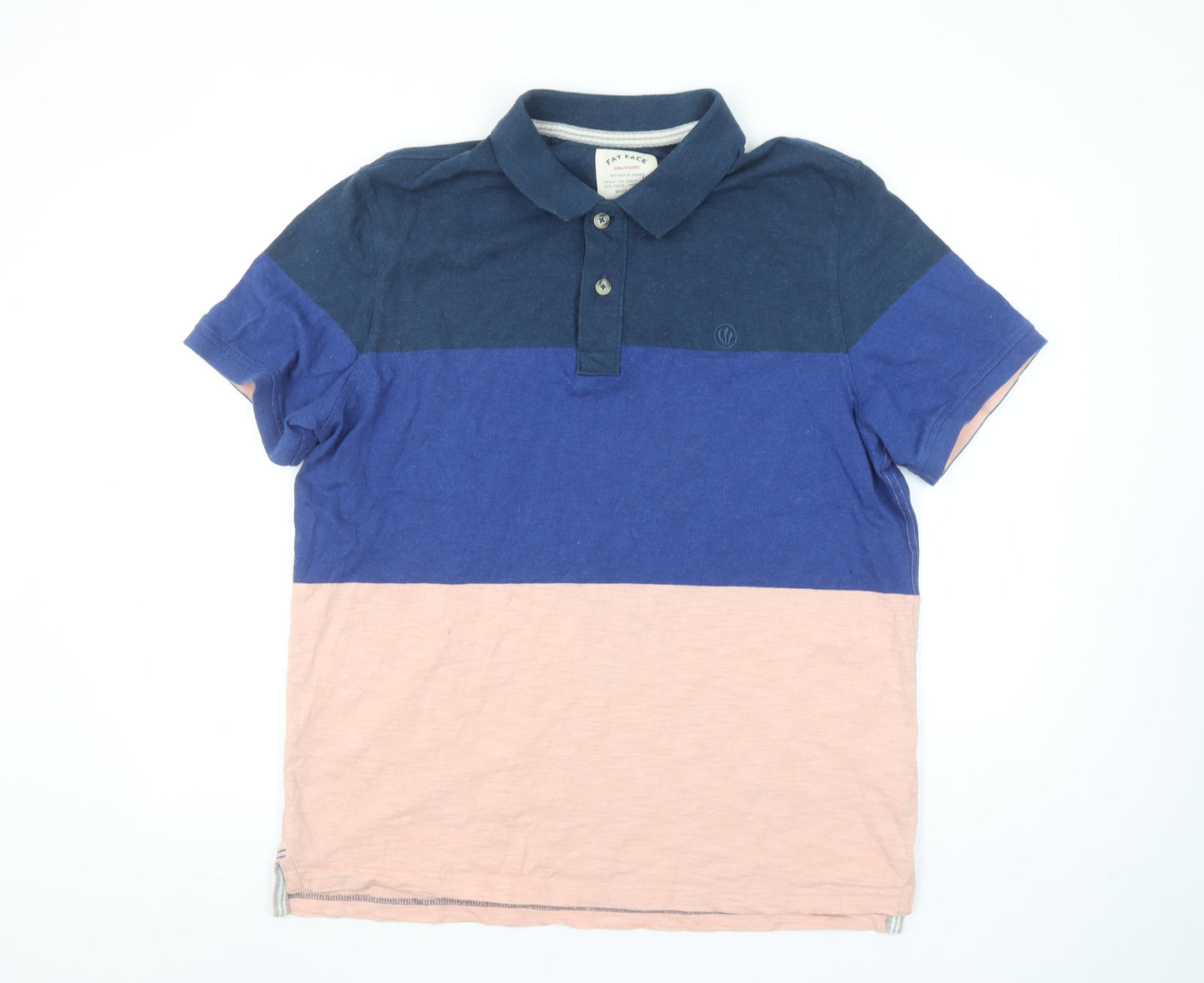Mens UK Size XL Fat Face Cotton Blend Polo Shirt