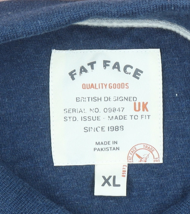 Mens UK Size XL Fat Face Cotton Blend Polo Shirt