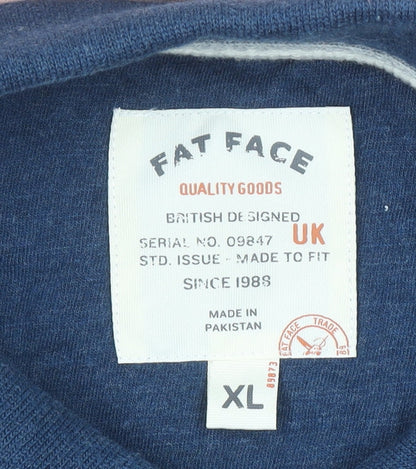 Mens UK Size XL Fat Face Cotton Blend Polo Shirt