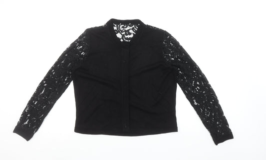 Womens UK Size 12 Marks and Spencer Black Cardigan Jumper