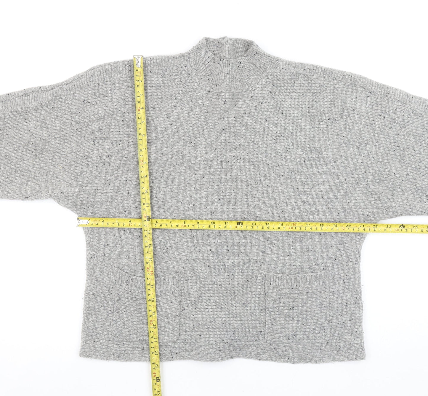 Womens UK Size 14 White Stuff Grey Pullover Jumper