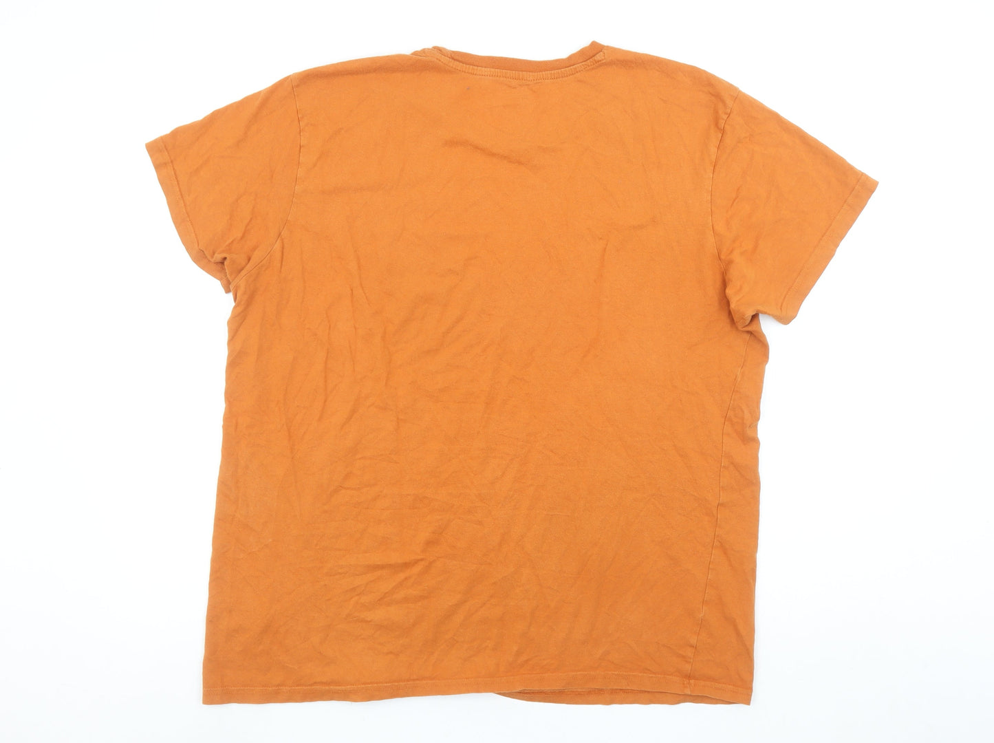 Mens UK Size XL Gap Orange  T-Shirt