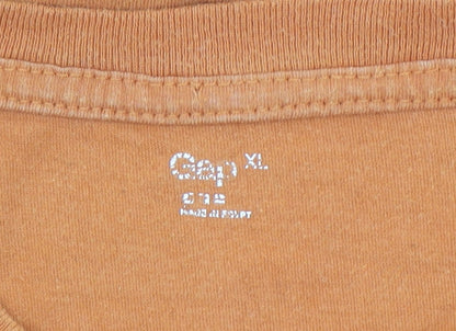 Mens UK Size XL Gap Orange  T-Shirt