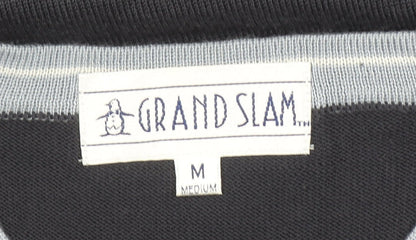 Mens UK Size M Grand Slam Black  T-Shirt
