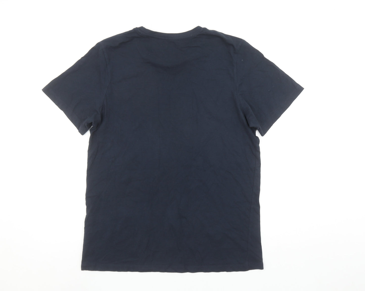 Boys UK Size 16 Years JACK & JONES Blue Basic T-Shirt