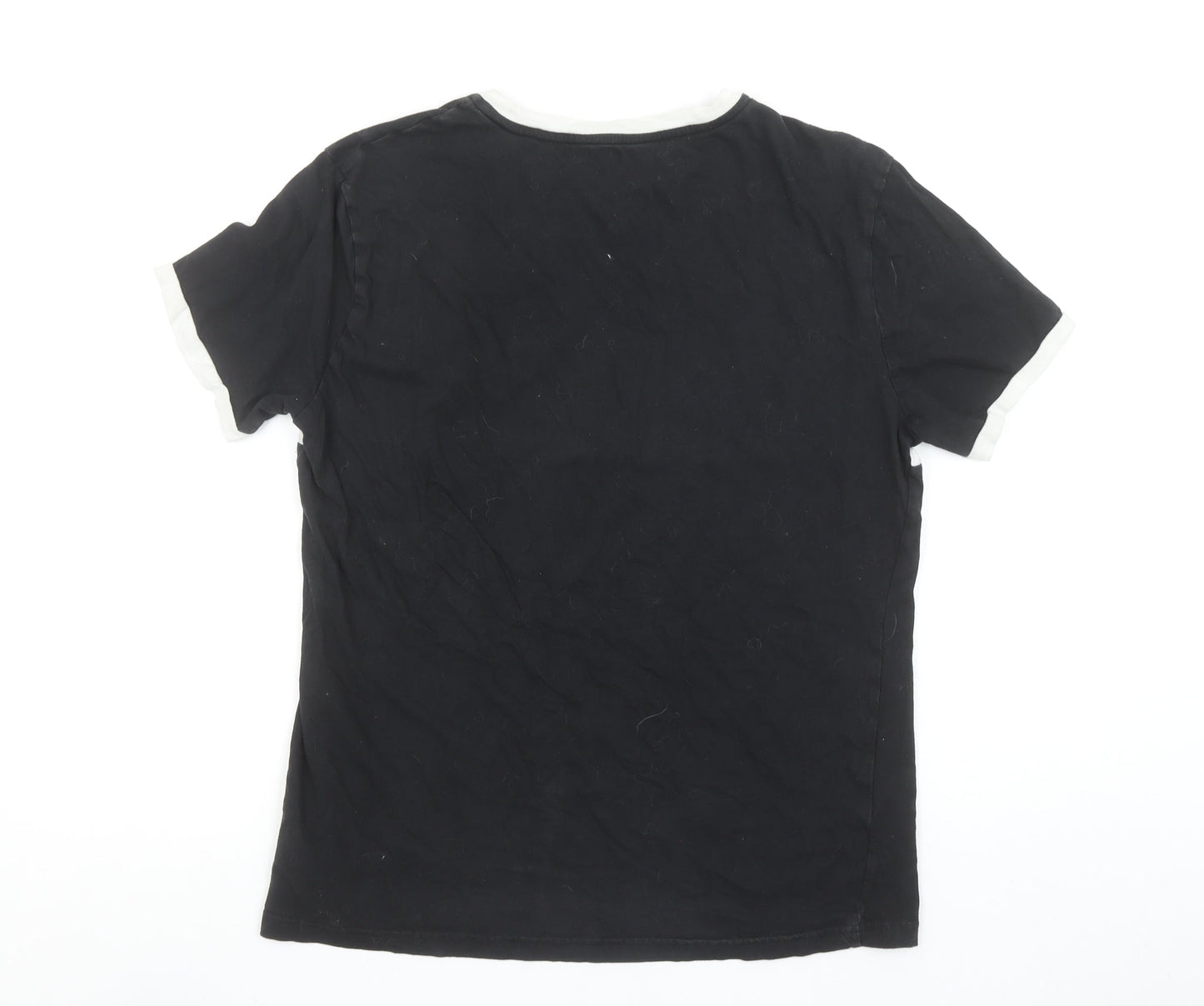 Mens UK Size M Tommy Hilfiger Black  T-Shirt