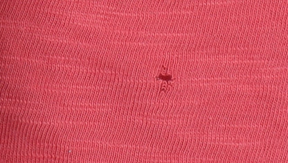 Womens UK Size 8 Superdry Red Basic T-Shirt