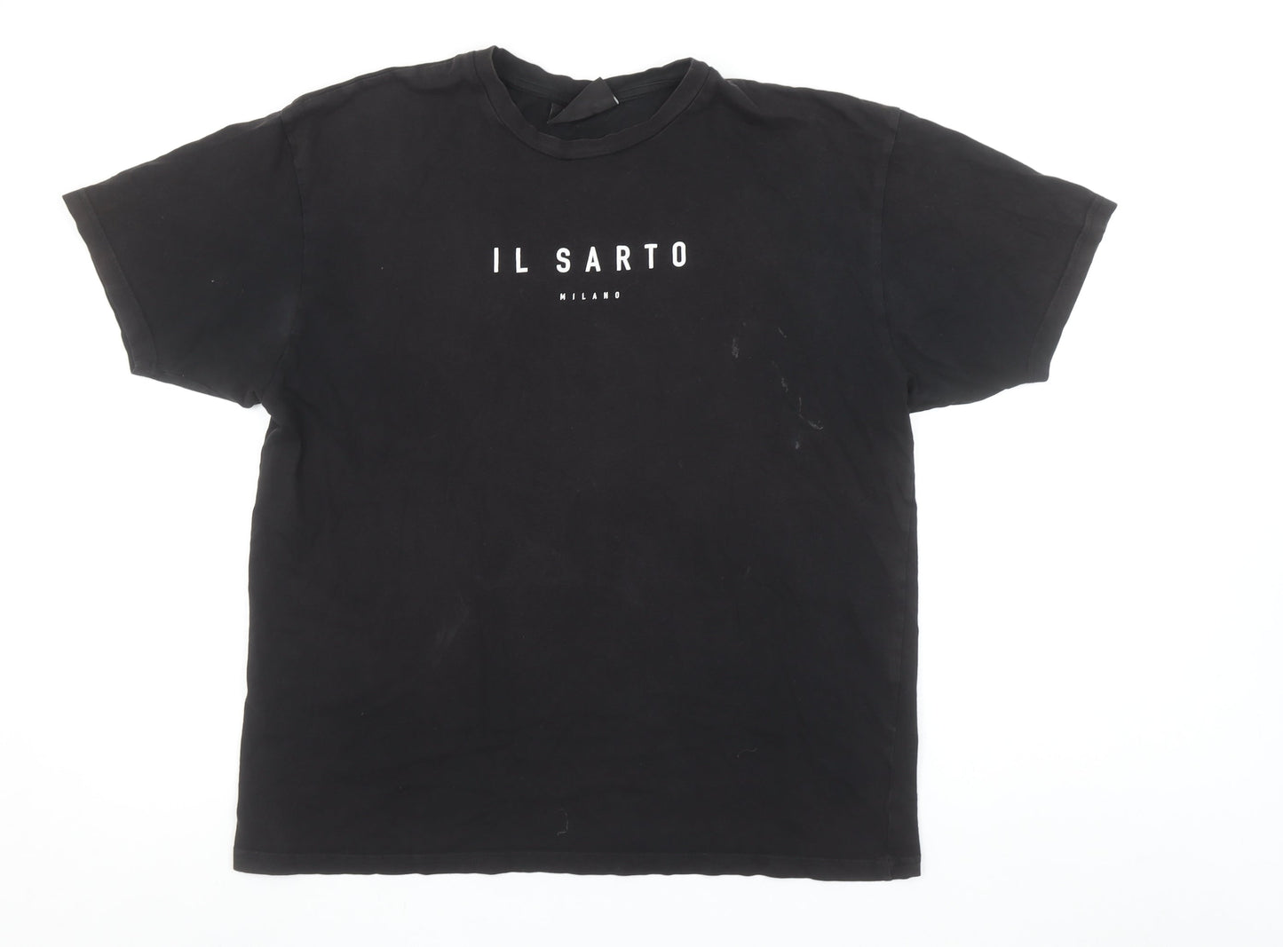 Mens UK Size M Il Sarto Black  T-Shirt