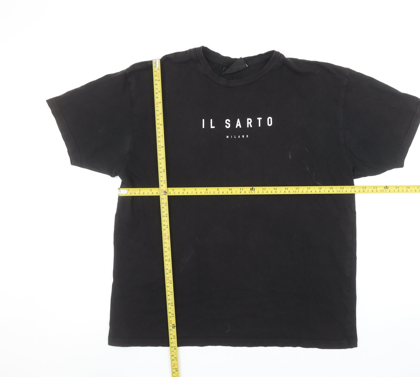 Mens UK Size M Il Sarto Black  T-Shirt