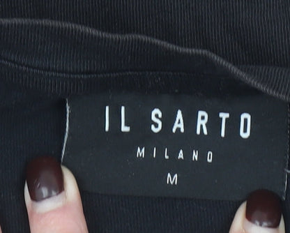 Mens UK Size M Il Sarto Black  T-Shirt