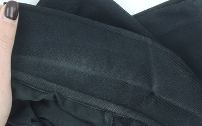 Womens UK Size M Catmandoo Black Basic Polo