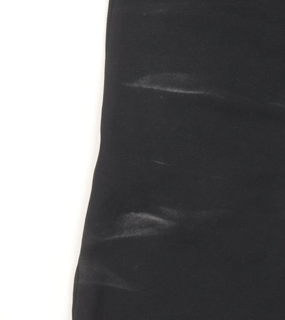 Womens UK Size M Catmandoo Black Basic Polo