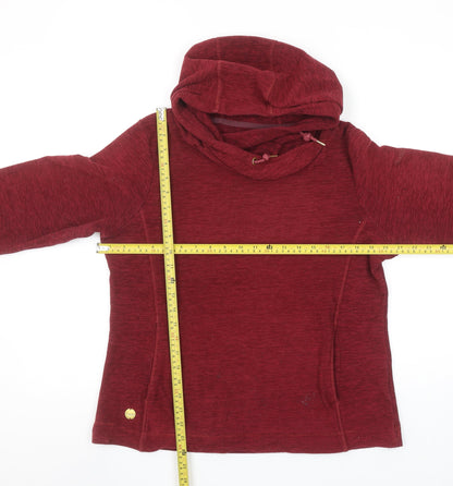 Womens UK Size 12 Regatta Red Pullover Hoodie