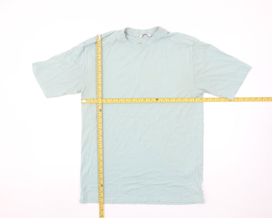 Only & Sons Men’s Light Green Organic Cotton Short Sleeve T-Shirt M