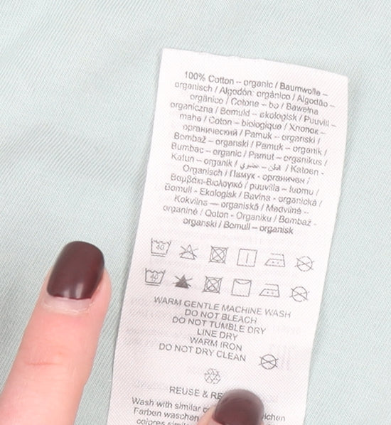 Only & Sons Men’s Light Green Organic Cotton Short Sleeve T-Shirt M