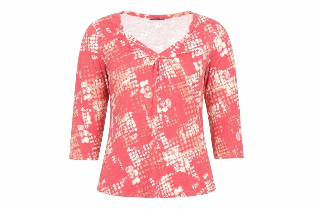 Womens UK Size 14 M&Co Pink Basic T-Shirt