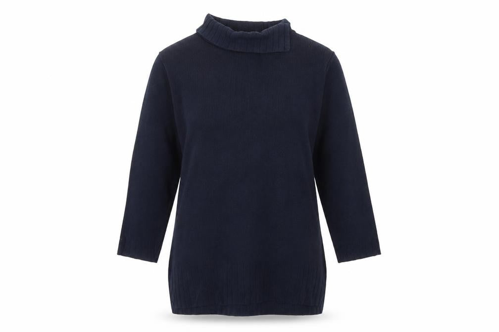 Womens UK Size 12 Marks and Spencer Blue Pullover Jumper