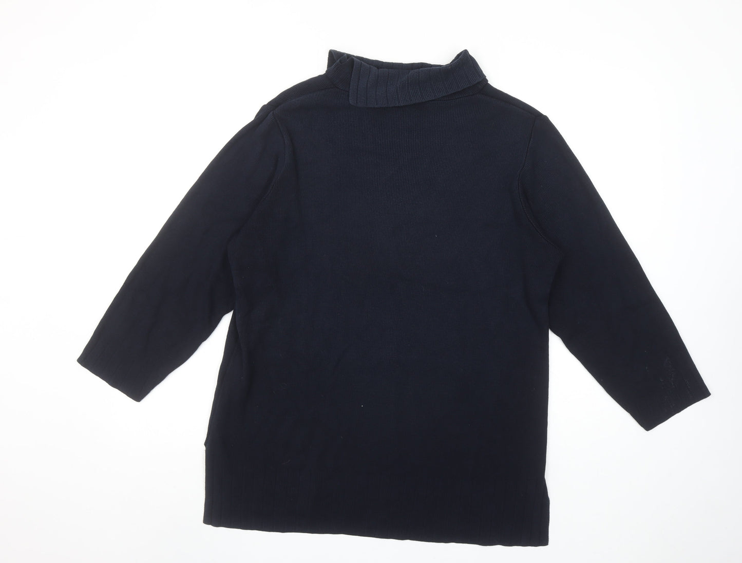 Womens UK Size 12 Marks and Spencer Blue Pullover Jumper