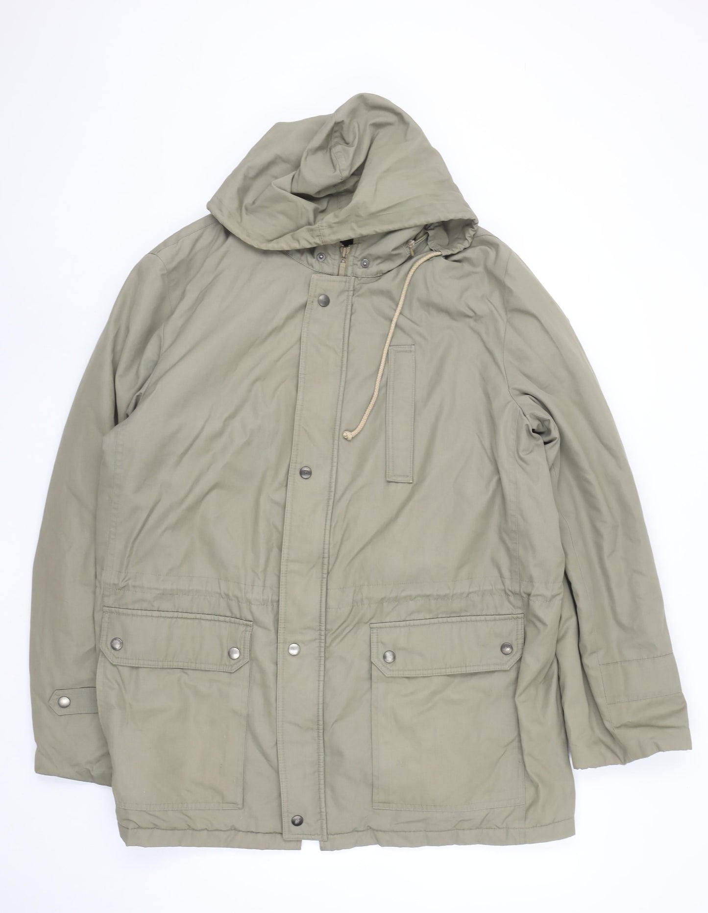 Mens UK Size 54 Rikson Touring Green Parka Coat