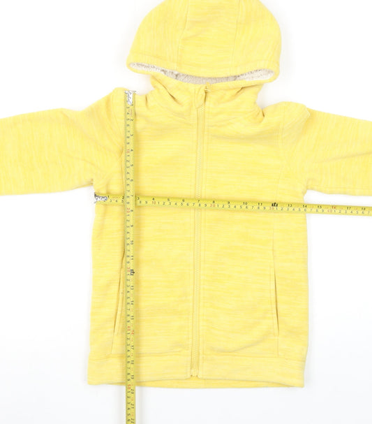Girls UK Size 9-10 Years Mountain Warehouse Yellow Basic Jacket