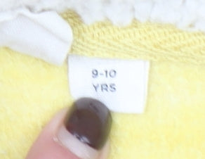 Girls UK Size 9-10 Years Mountain Warehouse Yellow Basic Jacket
