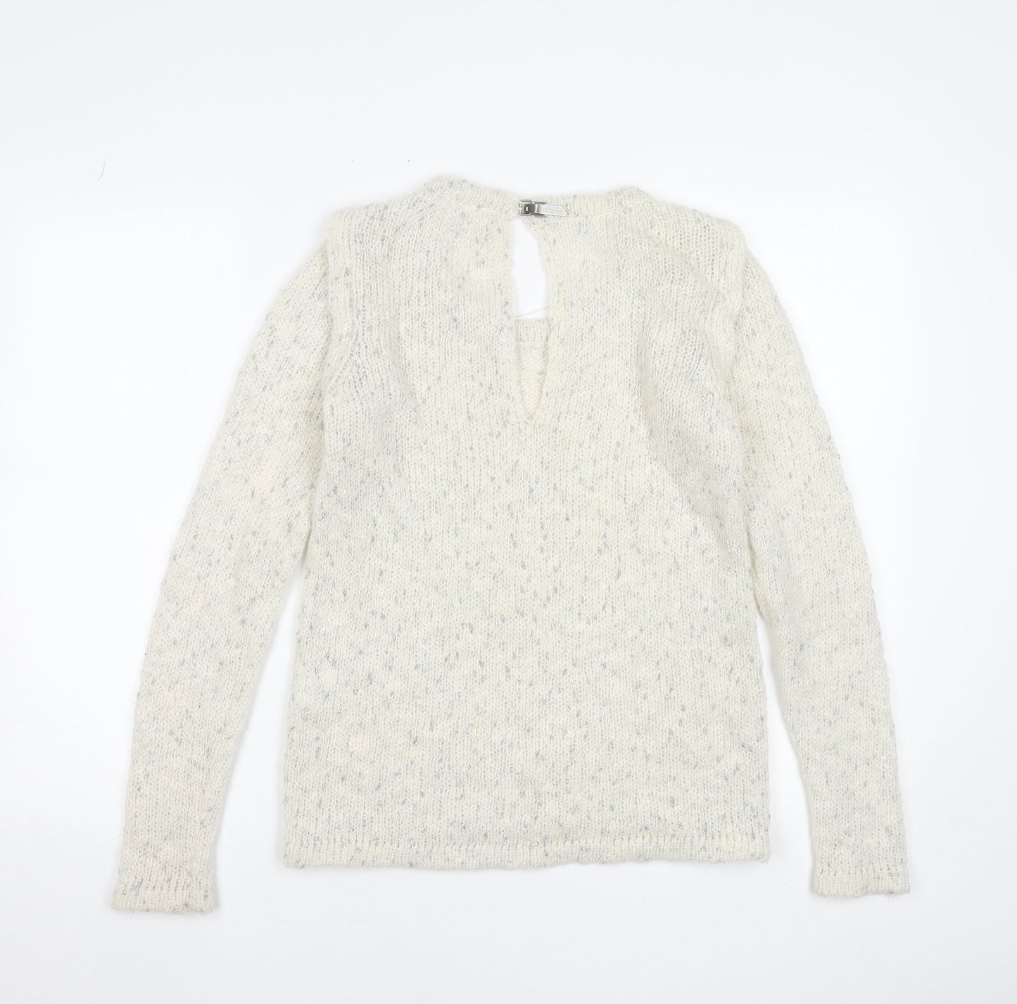 Womens UK Size S VILA Ivory Pullover Jumper