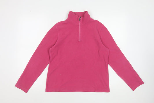 Womens UK Size L Conte of Florence Pink Pullover Sweatshirt