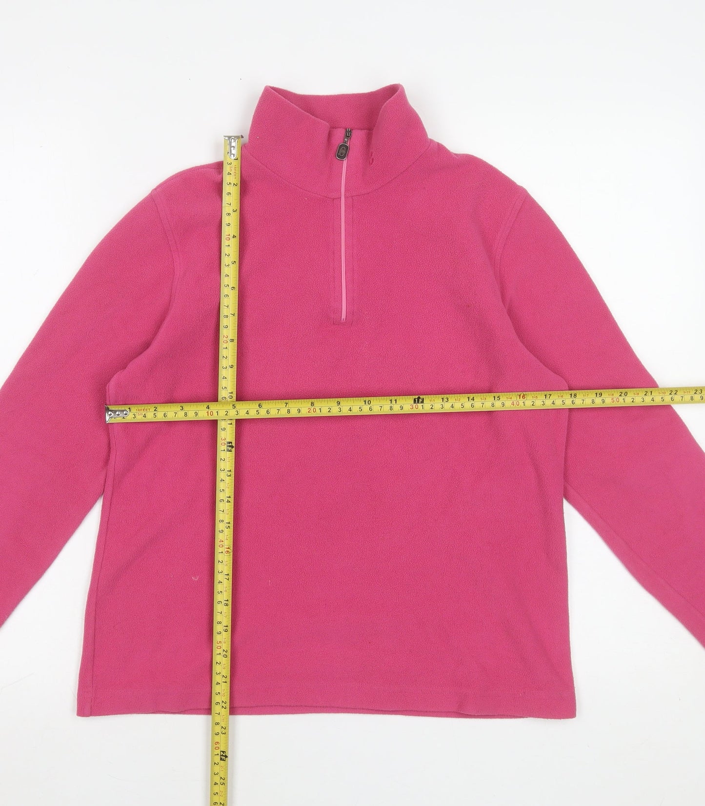 Womens UK Size L Conte of Florence Pink Pullover Sweatshirt