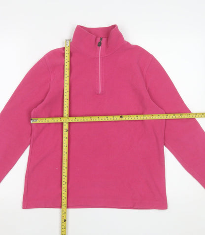 Womens UK Size L Conte of Florence Pink Pullover Sweatshirt