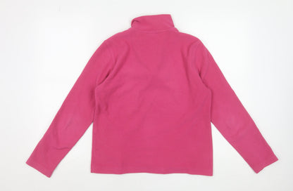 Womens UK Size L Conte of Florence Pink Pullover Sweatshirt