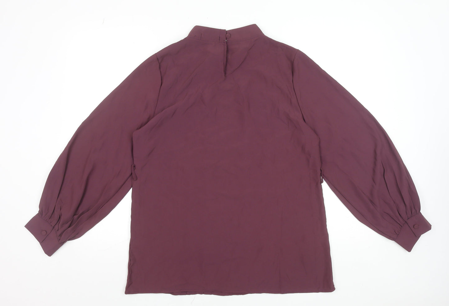 Womens UK Size M Voggo Purple Tunic Blouse