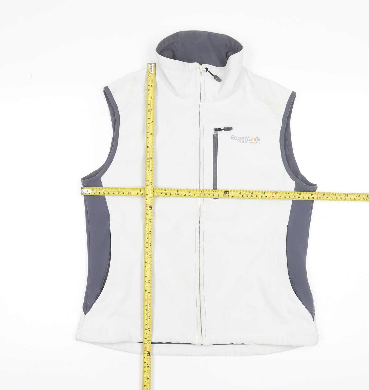 Womens UK Size 14 Regatta White Soft Shell
