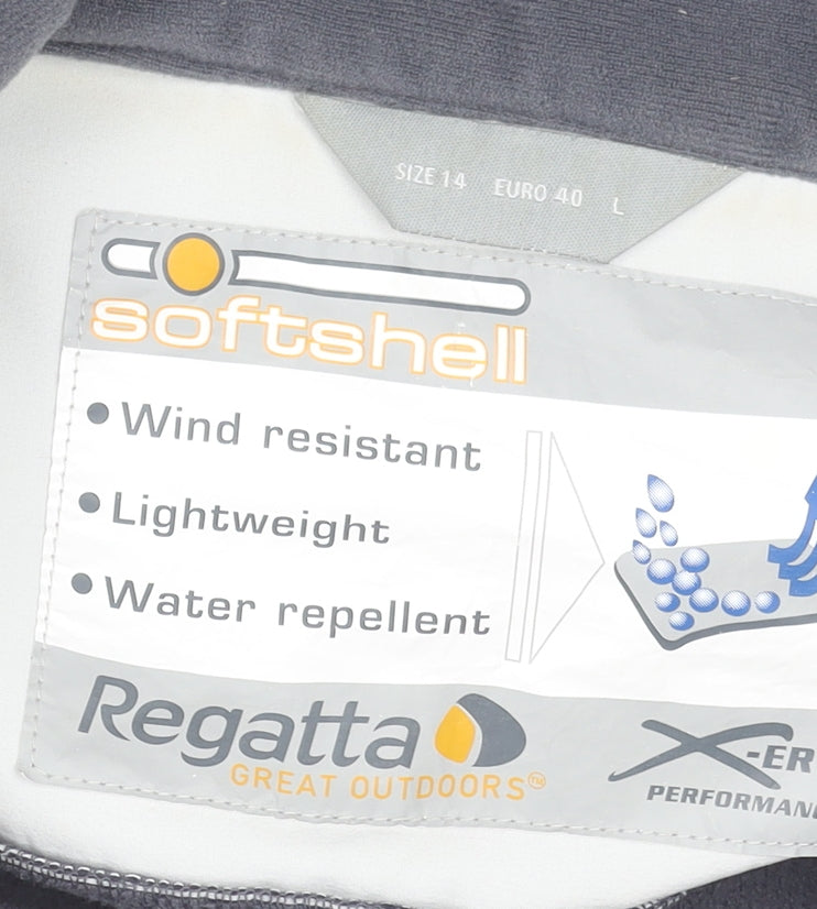 Womens UK Size 14 Regatta White Soft Shell