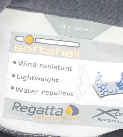 Womens UK Size 14 Regatta White Soft Shell